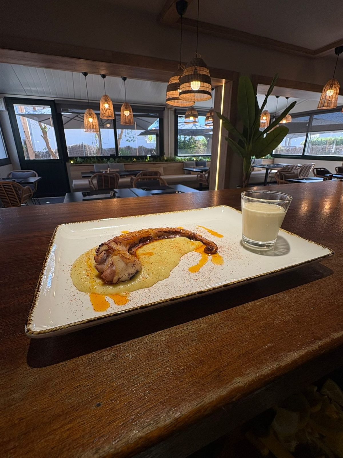 Pulpo a la brasa
