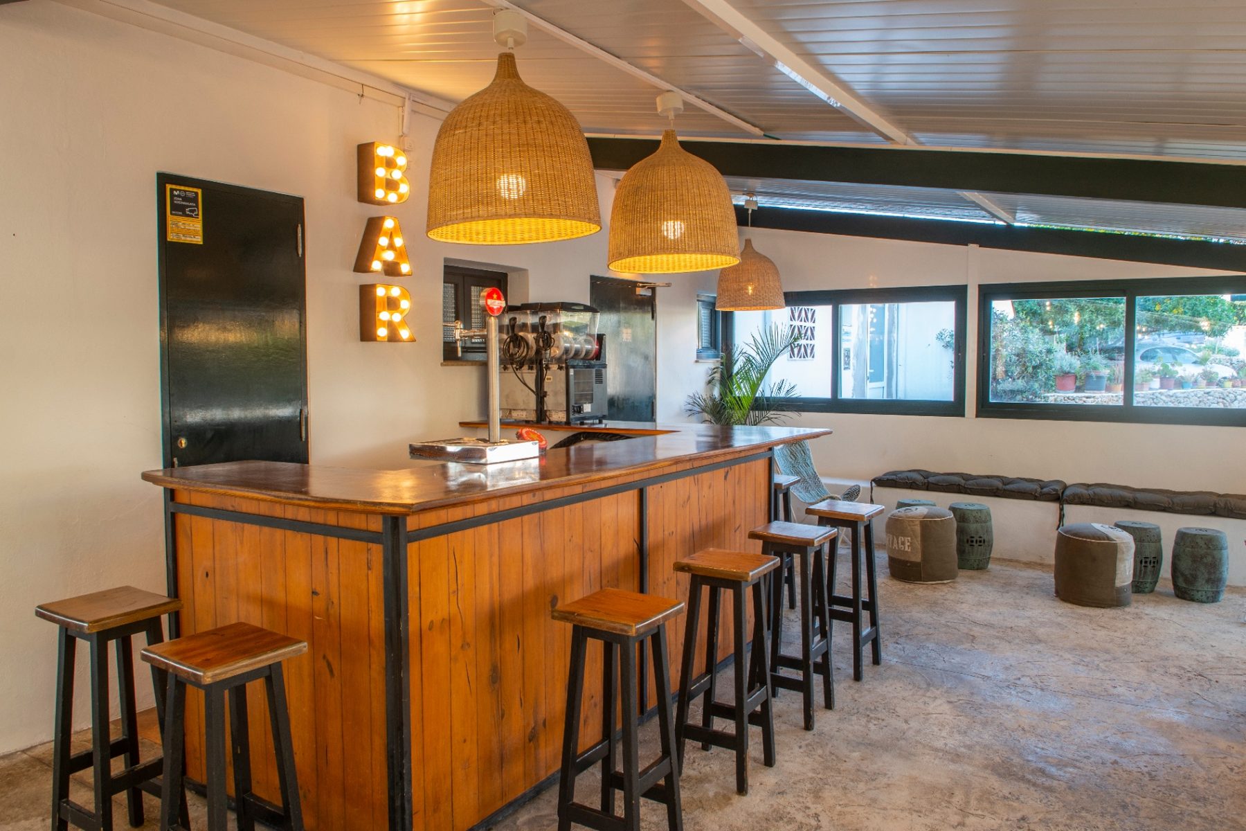 Bar interior